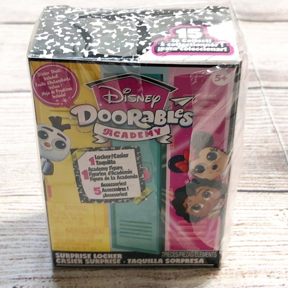 Disney Doorables Academy Locker Set - Ultra Rare - Mei Turning Red - Picture 4 of 12